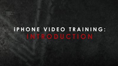 iPhone Video Training Series: Introduction